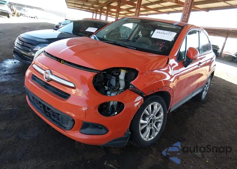 2016 Fiat 500X Easy from USA, damaged, VIN ZFBCFXBT0GP336911